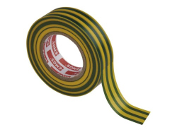 Páska izolační PVC 19mm/20m  zelenožlutá EMOS