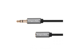 Kabel Jack 3,5mm konektor/Jack 3,5mm zdířka 1,8m KRUGER & MATZ KM1230