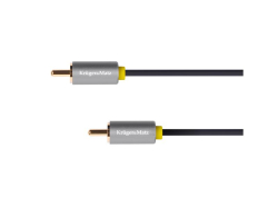Kabel 1x Cinch konektor/1x Cinch konektor 1m KRUGER & MATZ KM1201
