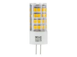 Žárovka LED G9  3,5W bílá teplá RETLUX RLL 298