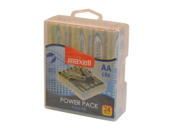 Baterie AA (R6) alkalická MAXELL Power Pack 24ks