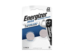 Baterie CR2032 ENERGIZER Ultimate lithiová 2ks / blistr -30°C