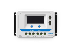Solární regulátor PWM EPever 10A 12/24V s LCD displejem série VS