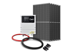 Sada pro solární ohřev vody GETI GWH02D 2640Wp 6x PV TRINA