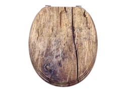 WC sedátko SCHÜTTE Solid Wood MDF