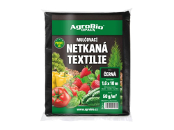 Netkaná textílie AGROBIO 1,6x10m černá
