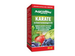 Přípravek proti hmyzu AGROBIO Karate Zeon 5 CS 20ml