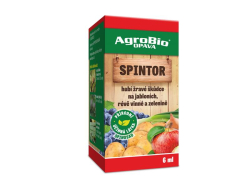 Přípravek proti škůdcům na ovoci, zelenině a vinné révě AGROBIO Spintor 6ml