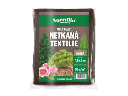 Netkaná textílie AGROBIO 1,6x5m hnědá