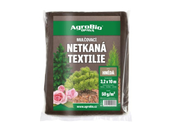 Netkaná textílie AGROBIO 3,2x10m hnědá