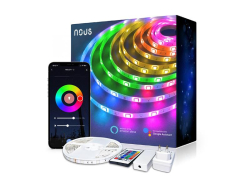 Smart LED pásek 12V 40LED/m IP44 36W RGB NOUS F2 10m WiFi Tuya