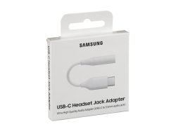 Adaptér SAMSUNG EE-UC10 USB-C / JACK 3,5mm (pro poslech hudby) White