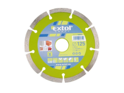 Kotouč diamantový řezný segmentový 115mm EXTOL CRAFT 108811