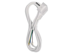 Flexo šňůra PVC 3x0,75mm 2m bílá EMOS S14372