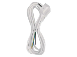 Flexo šňůra PVC 3x0,75mm 3m bílá EMOS S14373