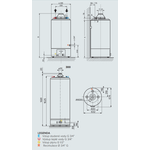 ARISTON SGA X 160 EE plynový bojler 3211032