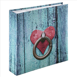Fotoalbum Hama memo RUSTICO DOOR KNOCKER 10x15/200, popisové pole, zasúvací