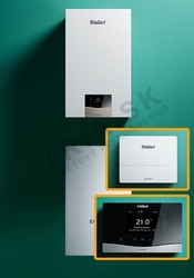 Vaillant VU 20CS/1-7 ecoTEC exclusive IoniDetect + VIH Q 75 B pod kotlom + sensoCOMFORT 720 + sensoNET VR 921