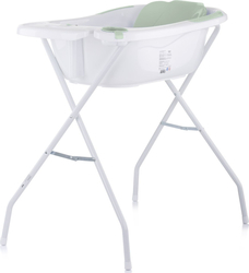 CHIPOLINO Vanička s podložkou a stojanem Vela 87cm Mint