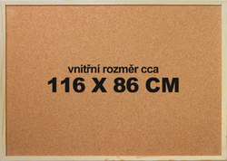 Korková podložka pod puzzle Victoria 116x86cm