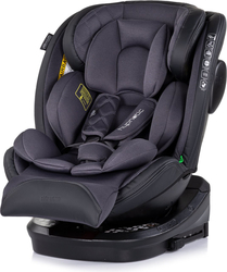 CHIPOLINO Autosedačka Hypnotic i-Size 40-150cm Isofix 360 Anthracite