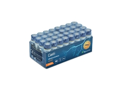 Batérie AA (LR6) alkalická GETI 1,5V 32ks