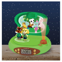 Lexibook 3D budík s projektorom - Animal Crossing