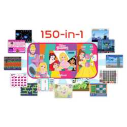 Lexibook Herná konzola Compact II Cyber Arcade 2,5" - 150 hier - Disney Princezné