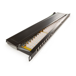KELINE Patch panel KOMPAKT HD, Category 5E, 24xRJ4