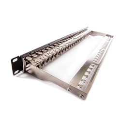 Patch panel 24port cat. 6a STP 10G, KEP-CEA-S-10G