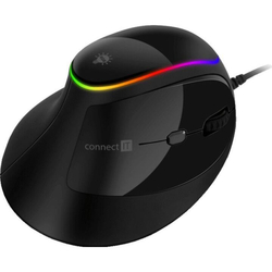 CONNECT IT GAME FOR HEALTH, Ergonomická myš blk