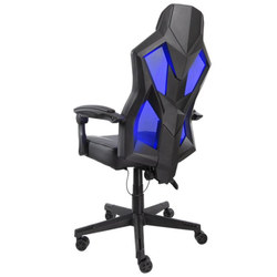 DELTACO GAM-086, RGB Herná stolička, čierna