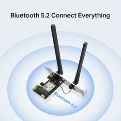 MERCUSYS MA80XE, PCIe karta  AXE3000 Wi-Fi 6