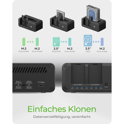 RAIDSONIC ICY BOX Docking Station IB-2924MSCL-C31