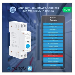 NOUS D2T, Tasmota DIN SMART Switch, prepínač