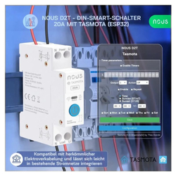 NOUS D2T, Tasmota DIN SMART Switch, prepínač