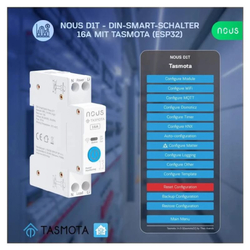 NOUS D1T, Tasmota DIN SMART Switch, prepínač