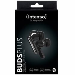 INTENSO BUDS Plus, Bezdrôtové slúchadlá, čierne