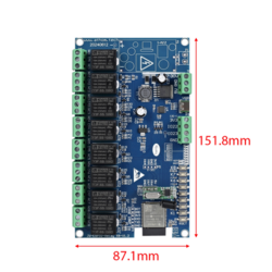 ATHOM, 8 CH relay, Tasmota