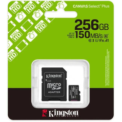 KINGSTON Micro SDXC CANVAS Select Plus 256GB+A