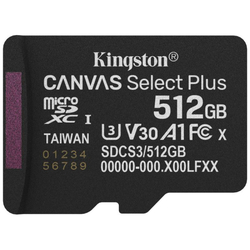 KINGSTON Micro SDXC CANVAS Select Plus 512GB