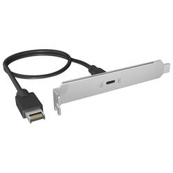 RAIDSONIC ICY-BOX Zadný panel USB-C, USB Typ-E