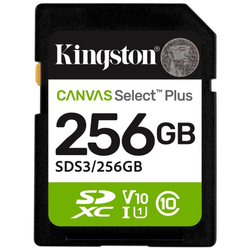 KINGSTON SDXC Canvas Select Plus 256GB 150MB/s UHS