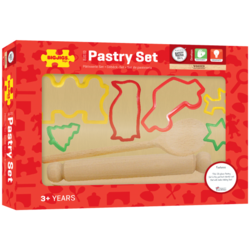 Bigjigs Toys Sadda na pečenie s vykrajovačmi