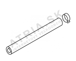 Protherm - Rúrka súosá Ø 80/125 mm – 1 m, T25K-1000