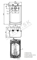 Stiebel Eltron ESH5U-NTrend - pod umývadlo