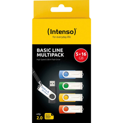 INTENSO Basic Line 5x 16GB USB 2.0 (3503575)