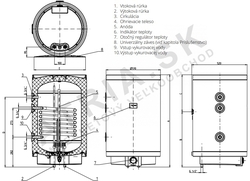 Stiebel Eltron PSH 80 WE-L - ľavý