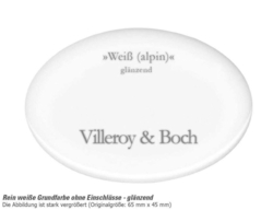 Villeroy & Boch Single 595 Lesklá čierna / Chromite glossy