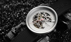CIGA Design Náramkové hodinky Michael Young Series Titanium Edition Automatic Mechanical Skeleton Black